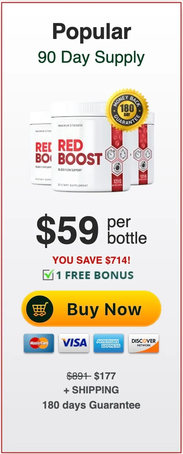 Red Boost 3 bottles