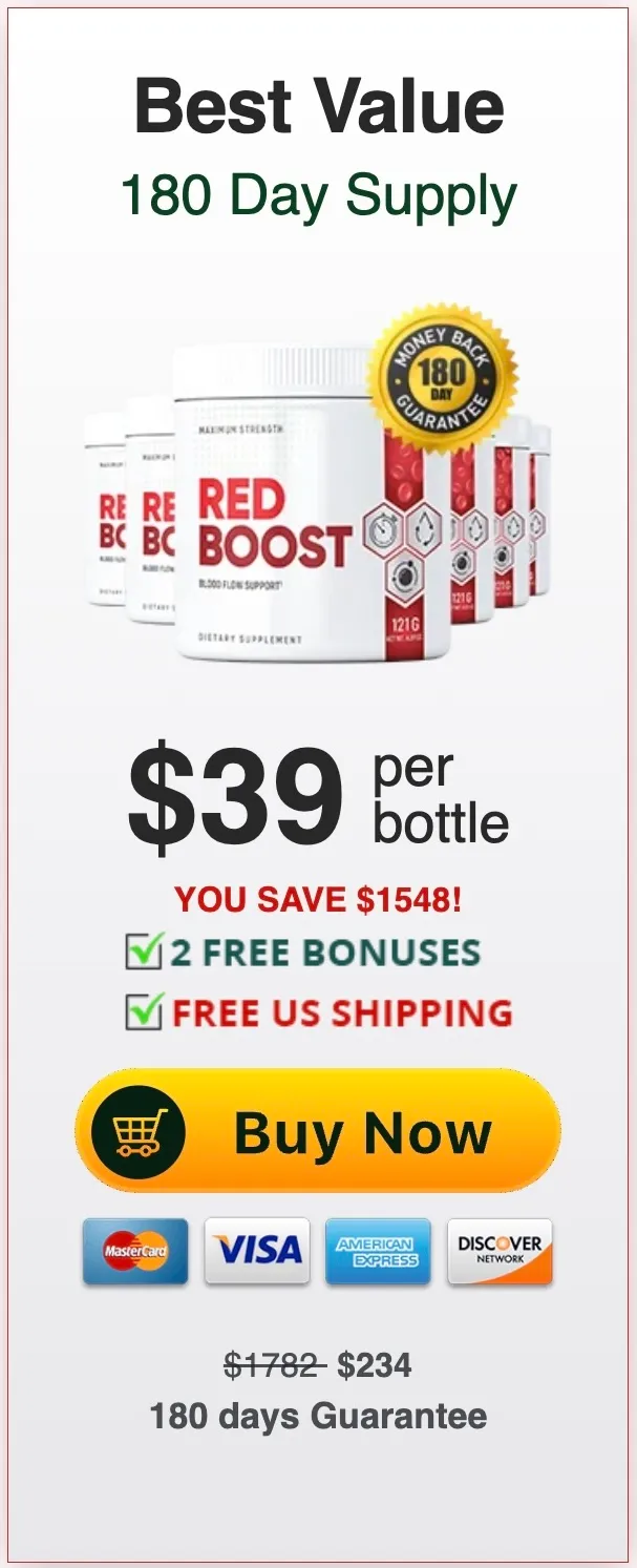 Red Boost 6 bottles
